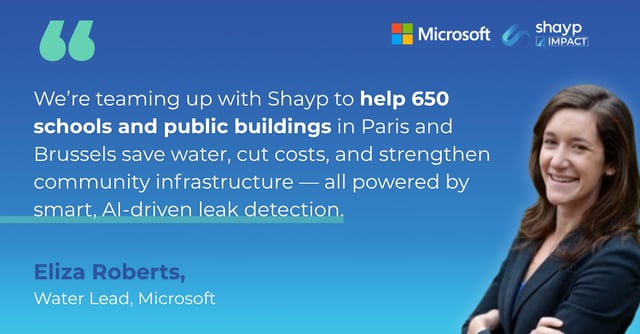 Eliza Roberts, Microsoft Water Lead, Quote